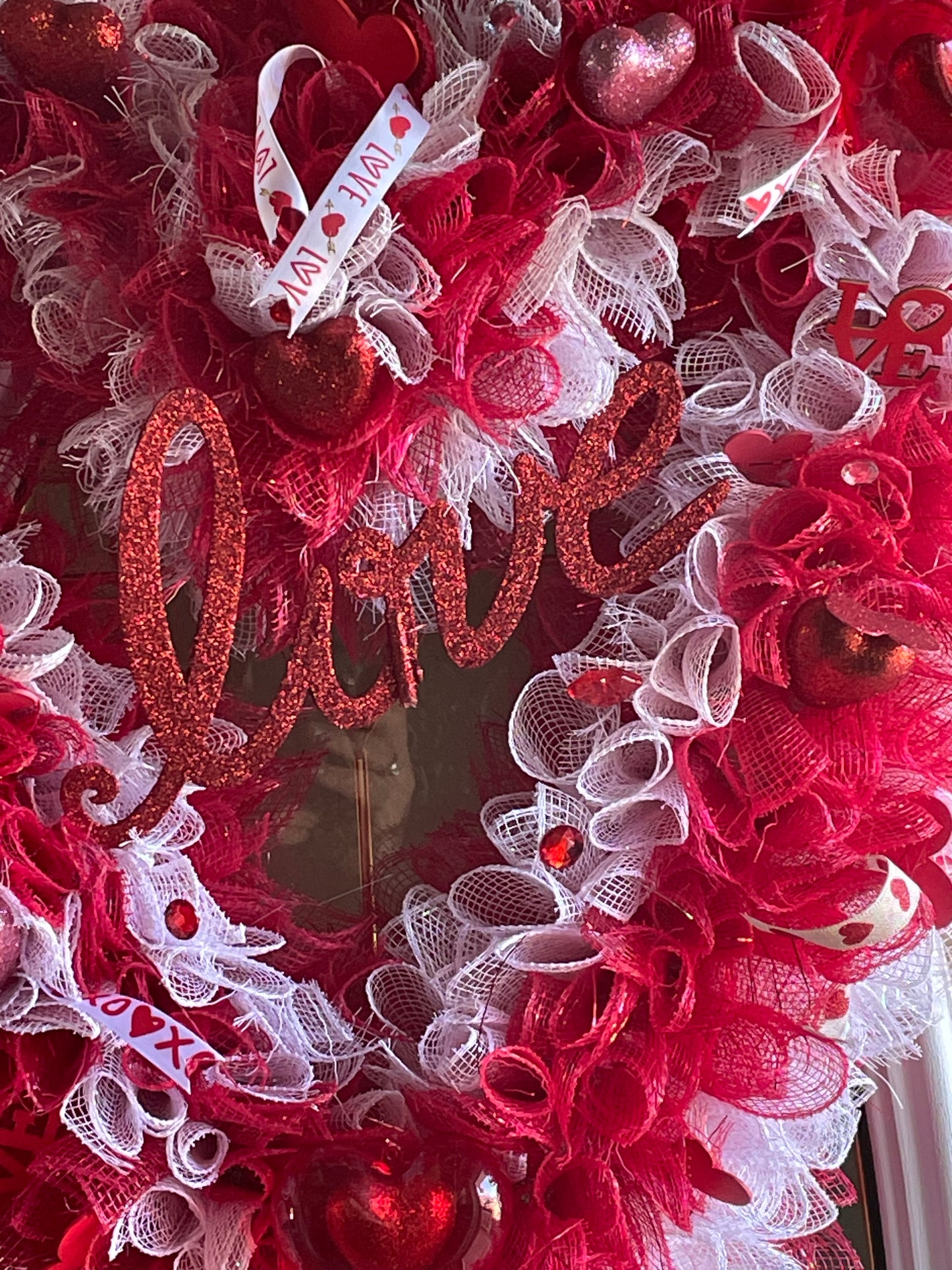 Large Valentine Wreath